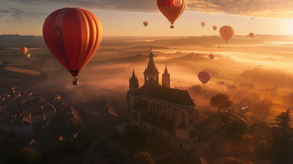 Découvrez le charme de la montgolfière à puy en velay